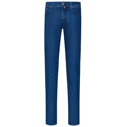 Blue Cotton Men's Jeans