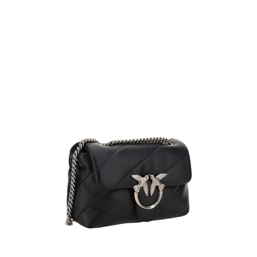 Black Calf Leather Bos Taurus Shoulder Bag