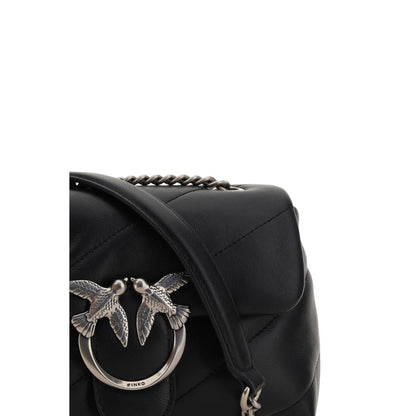 Black Calf Leather Bos Taurus Shoulder Bag