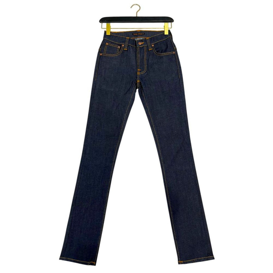 Blue Cotton Women's Jeans