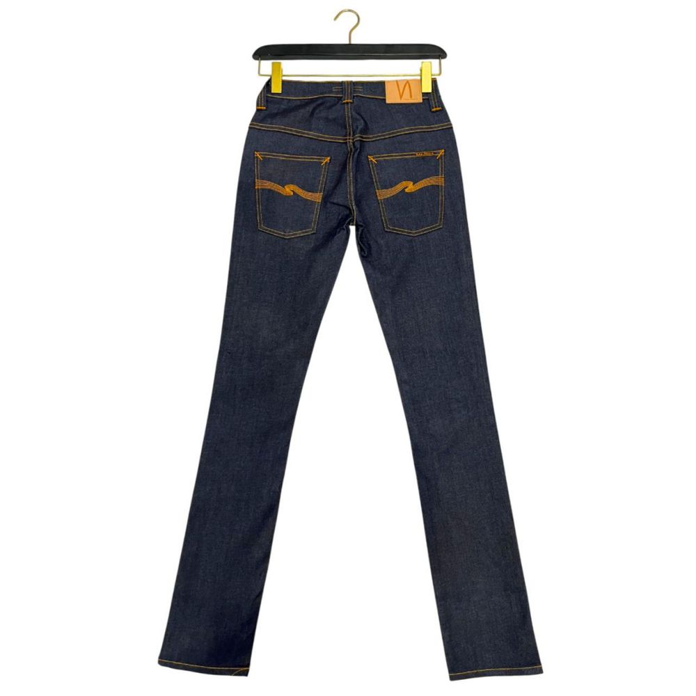 Blue Cotton Women's Jeans