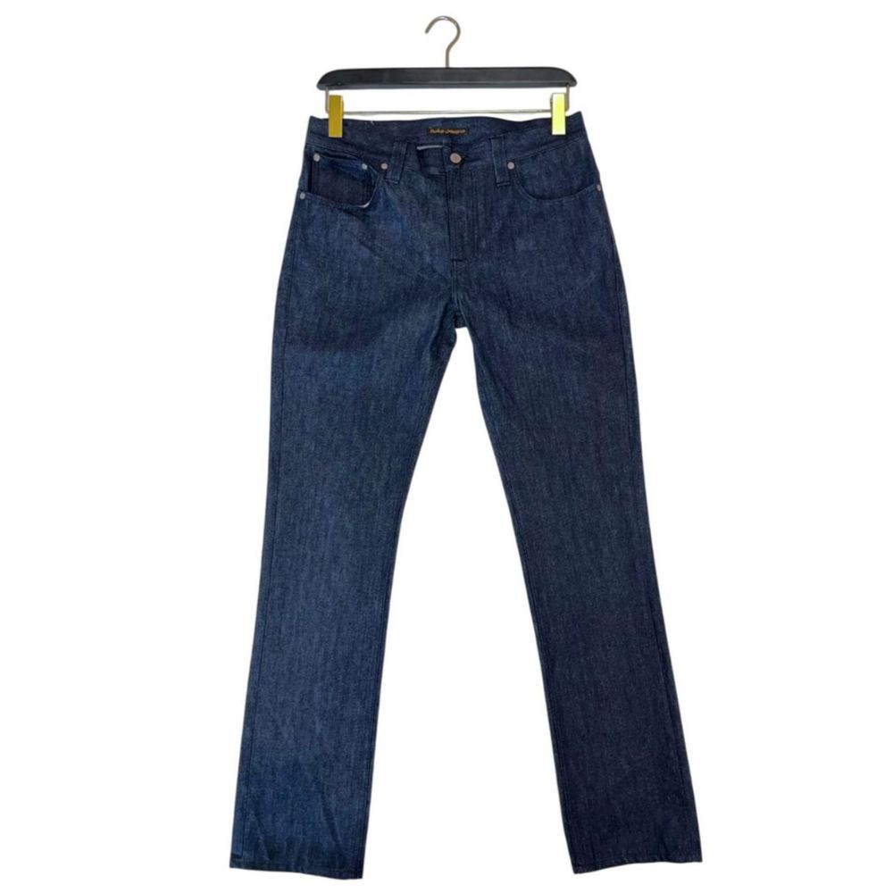 Blue Cotton Jeans Denim