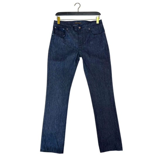 Blue Cotton Jeans Denim