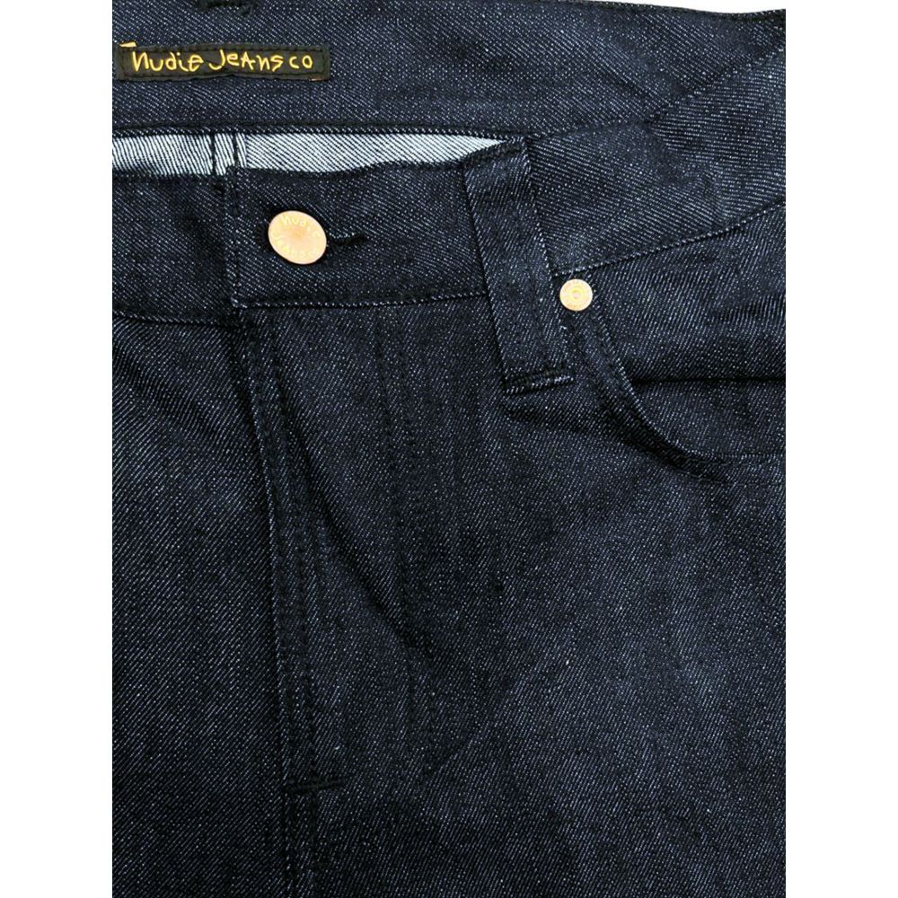 Blue Cotton Jeans Denim