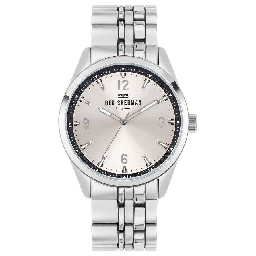 Gray Stainless Steel Dress Watch
