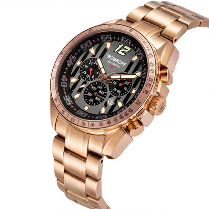 Bronze Stainless Steel Dress Watch