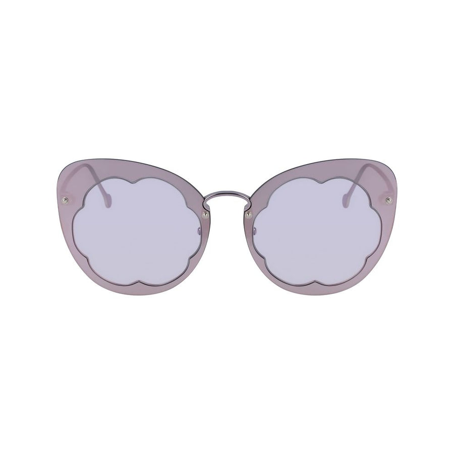 Purple Metal Sunglasses