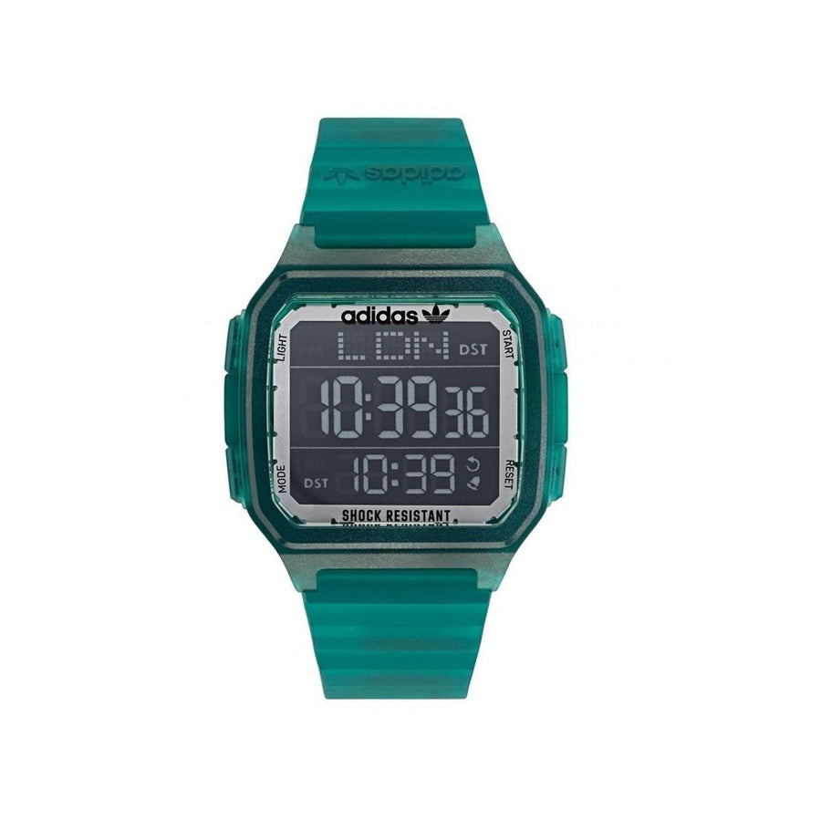Green Resin Digital Watch