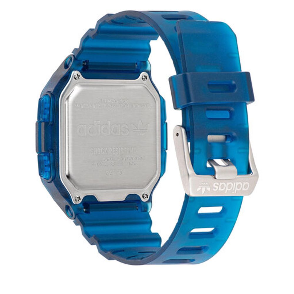 Blue Resin Digital Watch