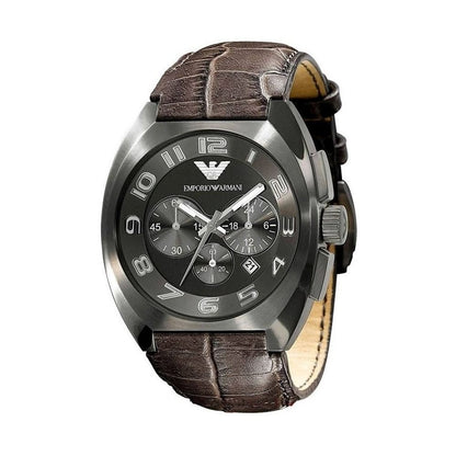 Brown Cowhide Watch