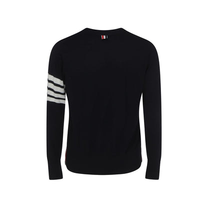 Blue Fleece Wool Cardigan