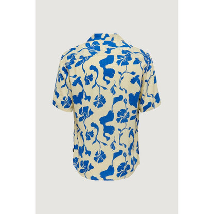 Bicolor Viscose Shortsleeve Shirt