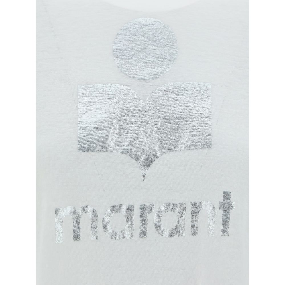 White Linen T-Shirt
