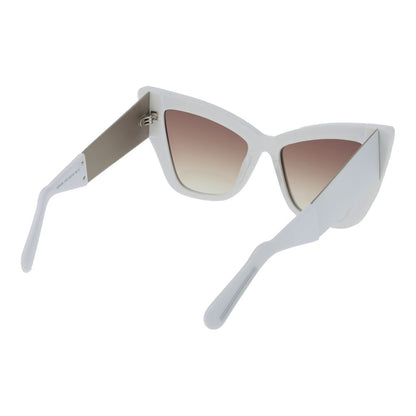 White Acetate Sunglasses