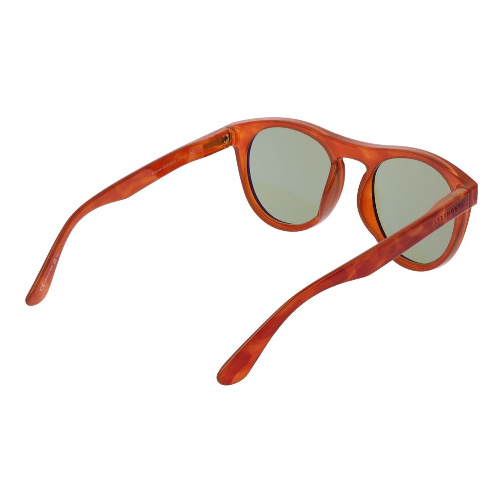 Orange Plastic Sunglasses