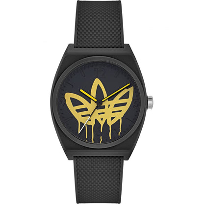 Black Synthetic Sport Watch
