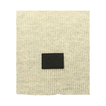 Gray Marabou Scarf