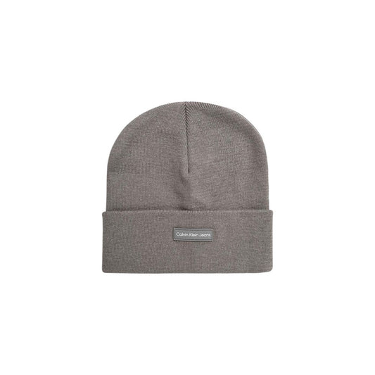 Gray Recycled Polyester Caps Baseball Hat