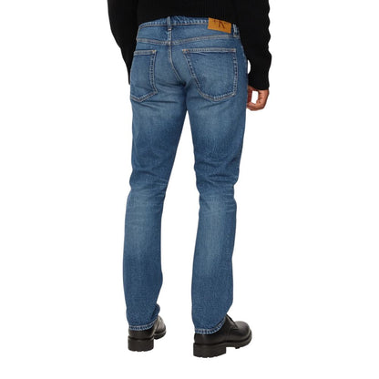 Blue Cotton Skinny Jean