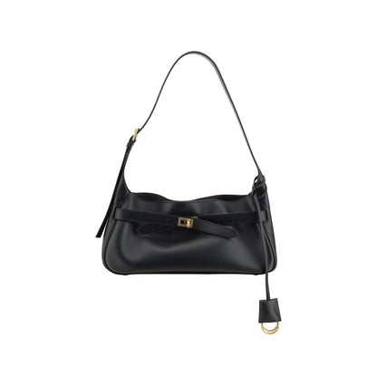 Black Calf Leather Bos Taurus Shoulder Bag