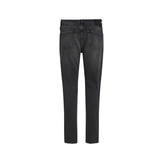 Black Cotton Skinny Jean