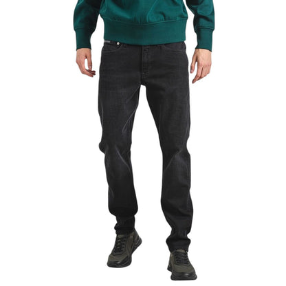 Black Cotton Slim Fit Jean