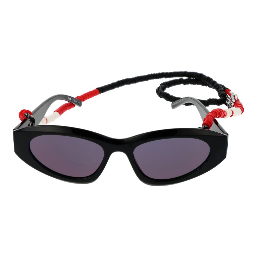 Black Polyamide Sunglasses