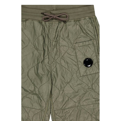 Green Nylon Men Pants