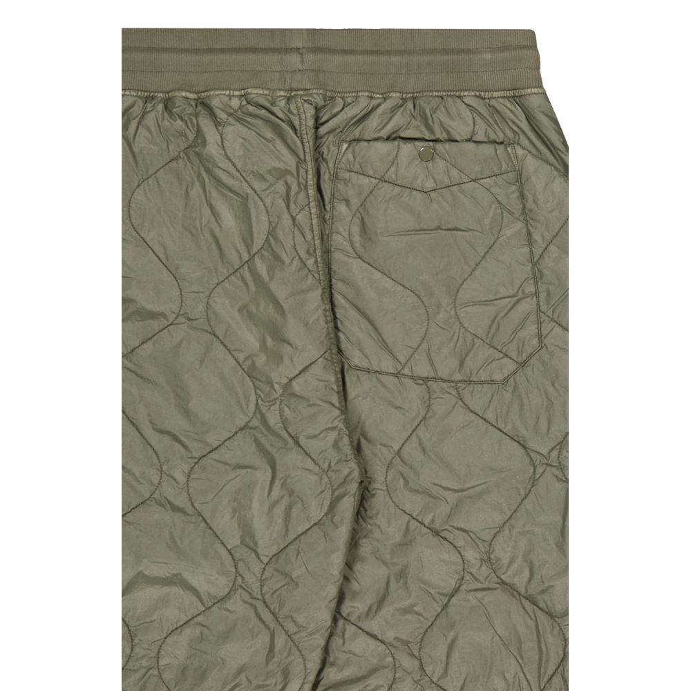 Green Nylon Men Pants