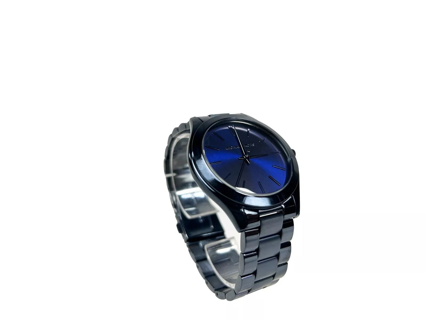 Slim Runway Stainless Steel Watch MK3419 Blue NO BOX