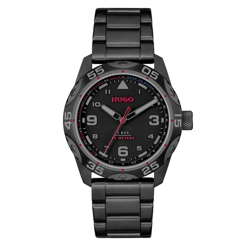 Black Stainless Steel Watch