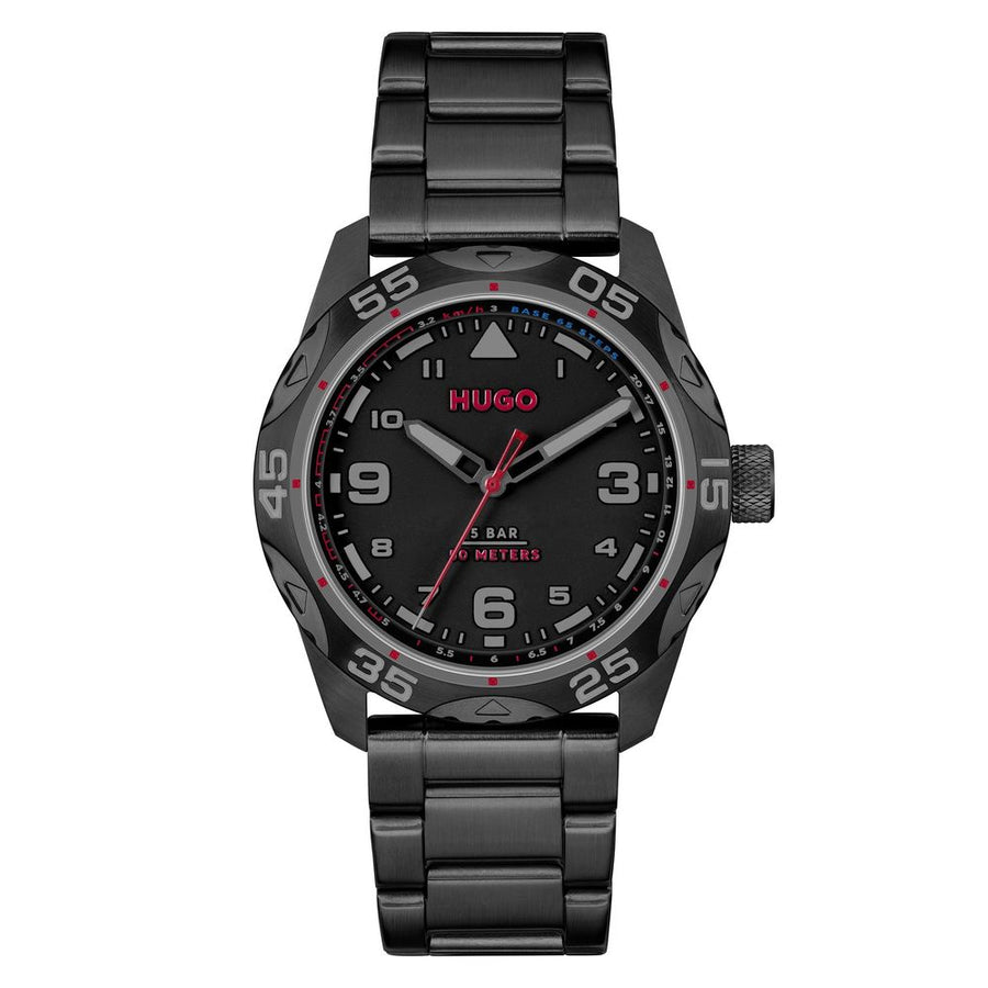 Black Stainless Steel Watch