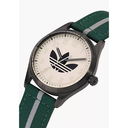 Green Fabric Watch