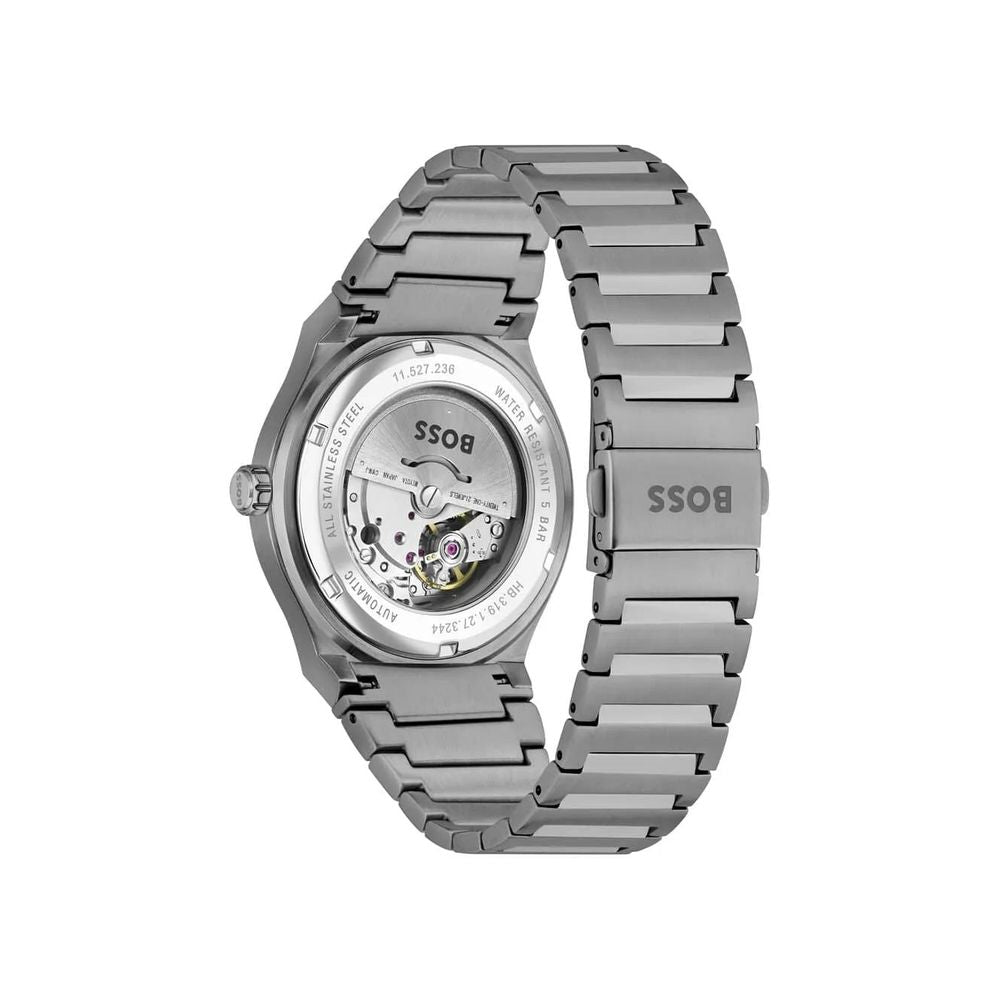 Gray Stainless Steel Watch