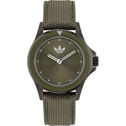 Green Fabric Dress Watch