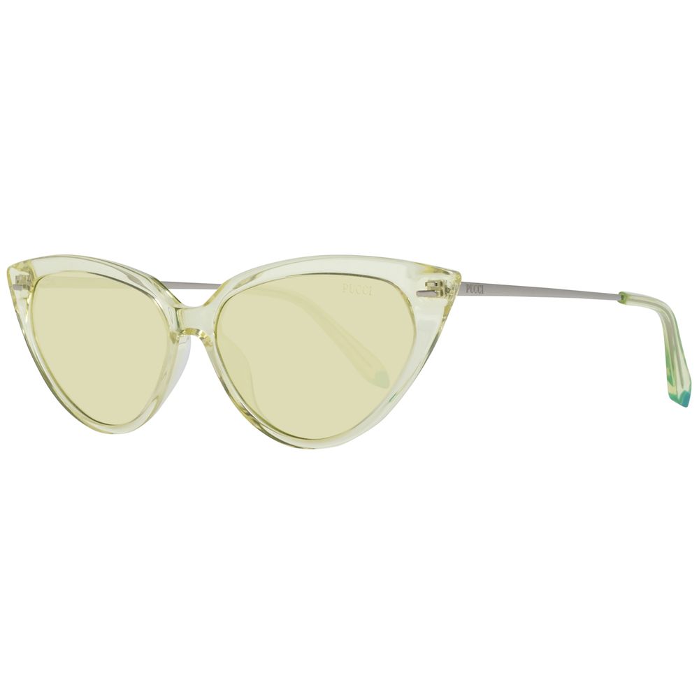 Yellow Metal Sunglasses