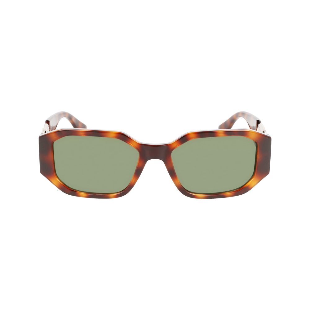 Brown Injected Sunglasses