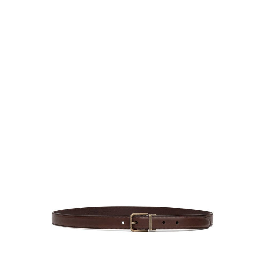 Brown Calfskin Regular Belt
