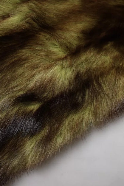 Multicolor Fur Shawl Neck Wrap Cover Collar Scarf