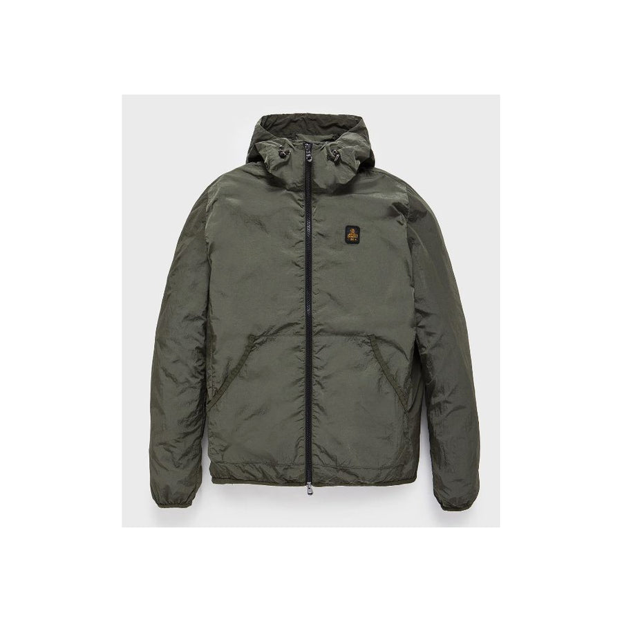 Green Polyamide Men's Summer Jacket