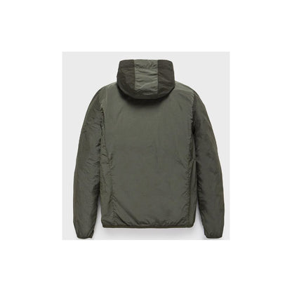 Green Polyamide Men's Summer Jacket