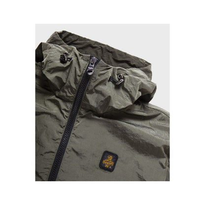 Green Polyamide Men's Summer Jacket