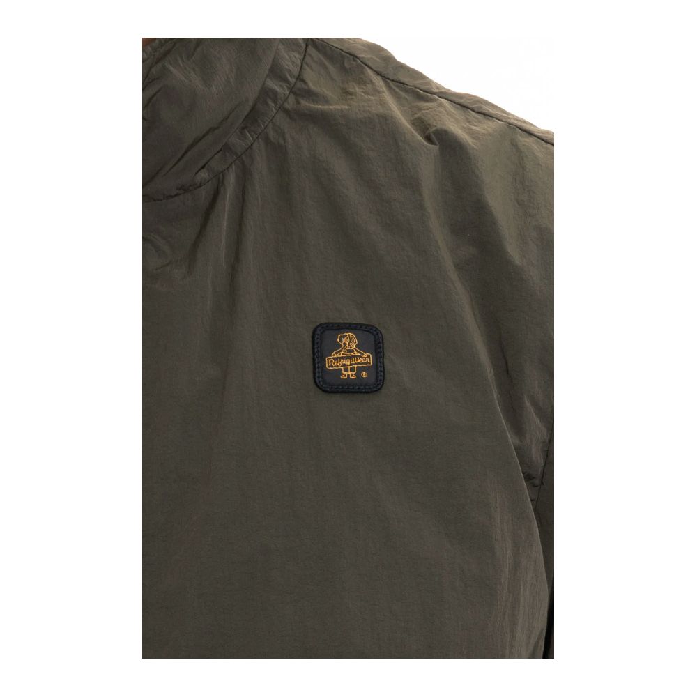 Green Polyamide Men's Jacket