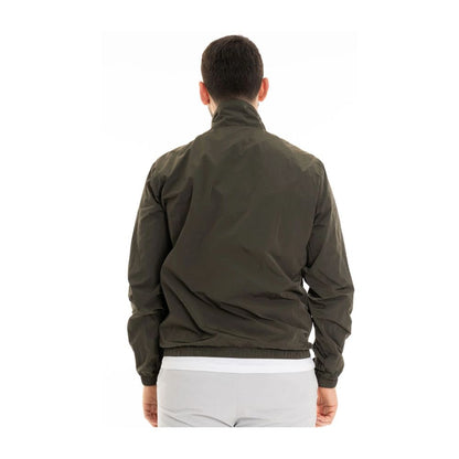 Green Polyamide Men's Jacket