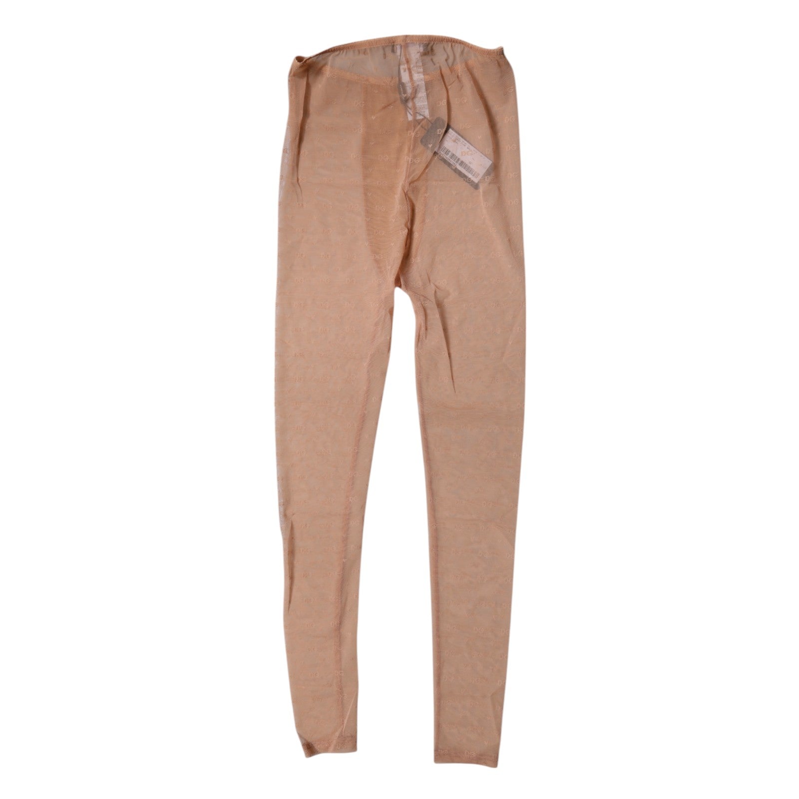 Nude Beige Logo Lace Lingerie Pants Underwear