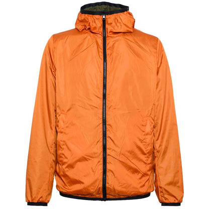 Green Nylon Men's Reversible Jacket