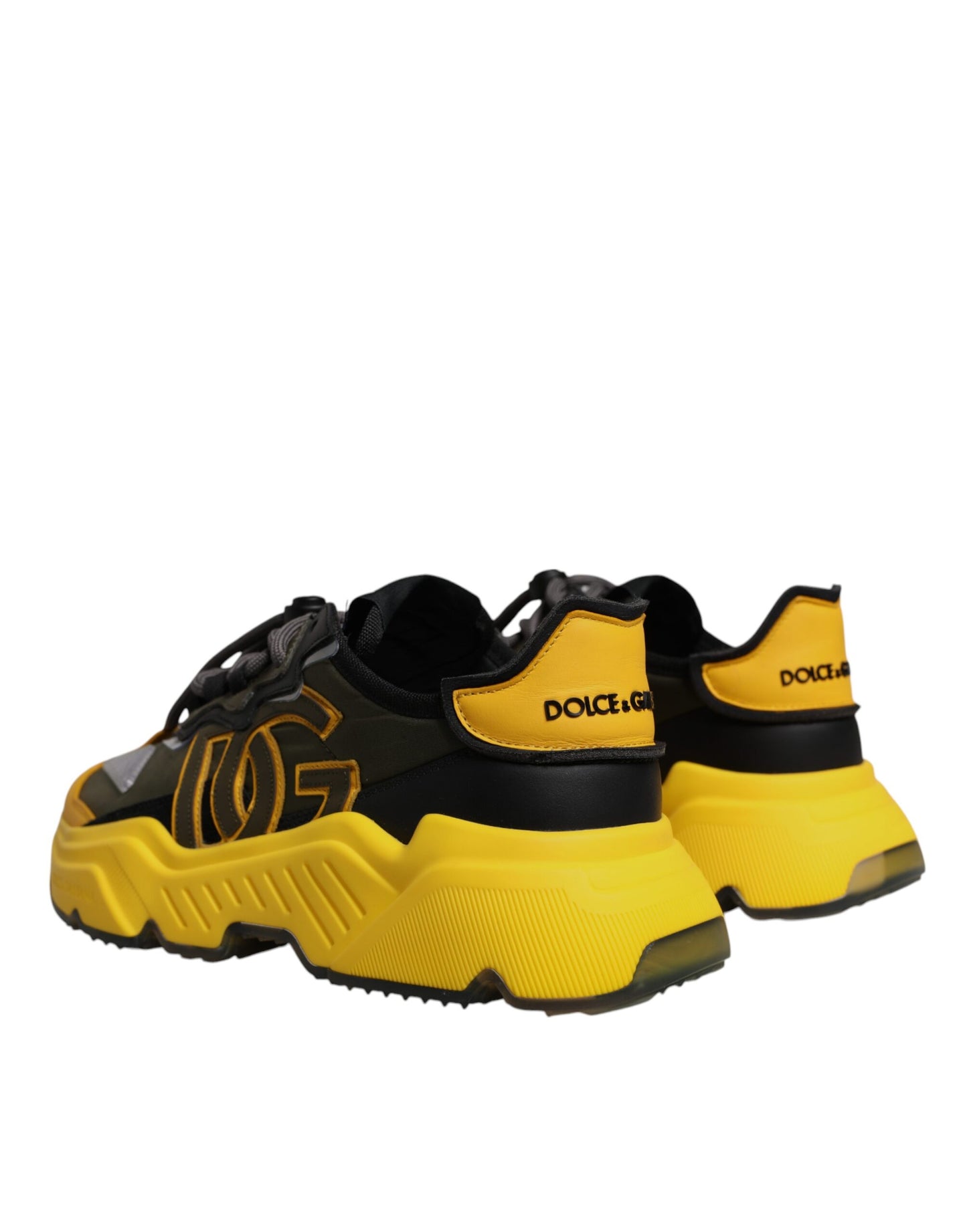 Yellow Black Daymaster Low Top Sneaker Shoes