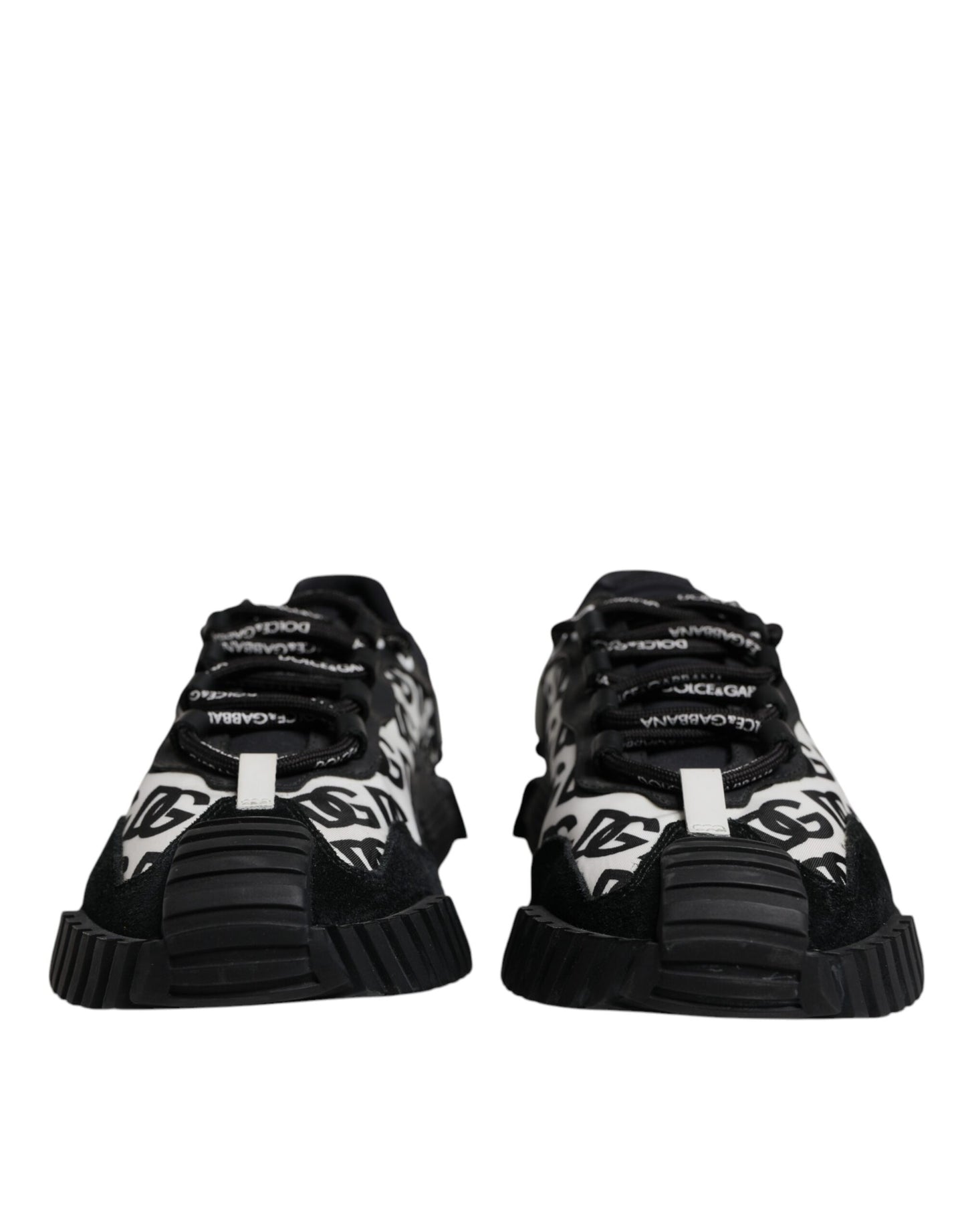 Black Logo Lace Up Low Top NS1 Sneakers Shoes