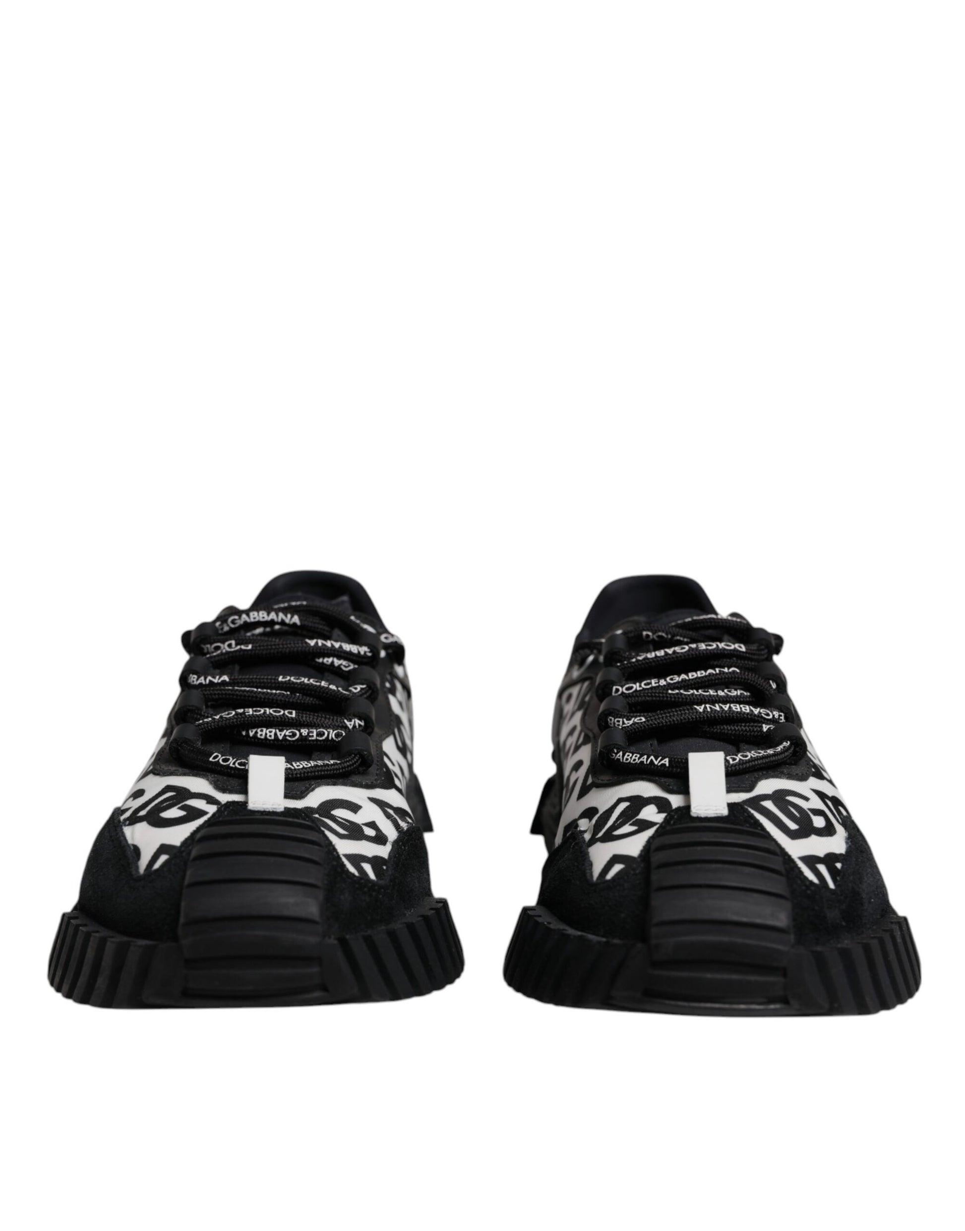 Black Logo Lace Up Low Top NS1 Sneakers Shoes