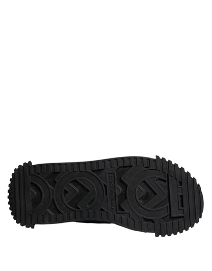 Black Logo Lace Up Low Top NS1 Sneakers Shoes